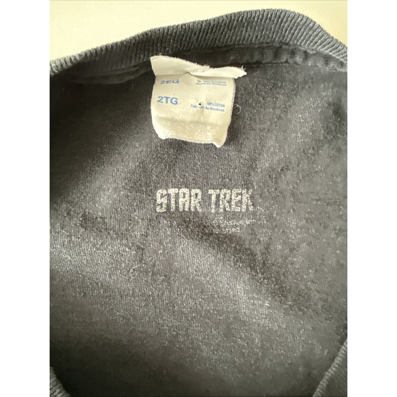 Star Trek The Next Generation 30th Anniversary Mens 2XL‎ Black T Shirt - Picture 4 of 5